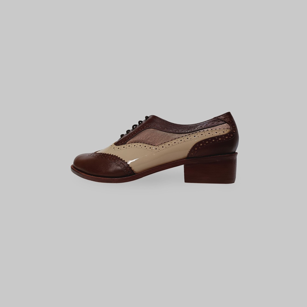 Claudia - tabaco beige