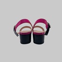 Melissa - negro fucsia