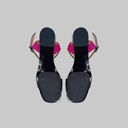 Melissa - negro fucsia