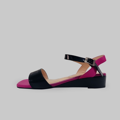 Melissa - negro fucsia